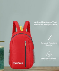 PROVOGUE DAYPACK Bags Backpack for daily use library office outdoor hiking Backpack 25 L Backpack(Red)