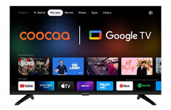 coocaa 80 cm (32 inches) Frameless Series HD Ready Smart Google LED TV