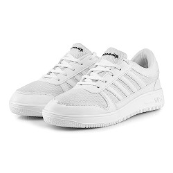 Kraasa White Trendy Casual Shoes, Stylish Sneakers for Men White UK 7