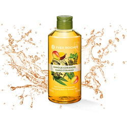 Yves Rocher Energizing Bath and Shower Gel, Mango Coriander, 400ml