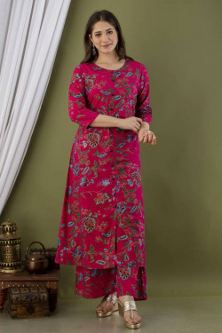 Women Pure Cotton Kurta and Skirt Set