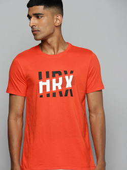 HRX by Hrithik Roshan Brand Logo Printed T-shirt
