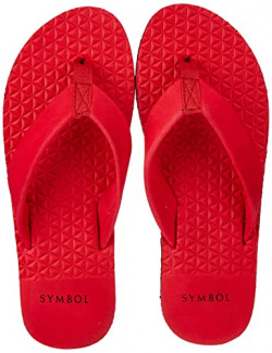 Amazon Brand - Symbol Women's Gracy Red Slipper_8 UK (AZ-WS-02) Starts@269