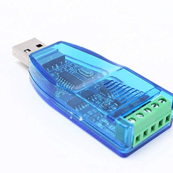 xcluma DC 5V Industrial CH340 USB to RS485 Converter Communication Module TVS Transient Protection Communication Module