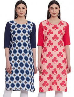 Pinkmint Women's Crepe Fashion Vest (G-248-240_Multi_Regular) Starst@199