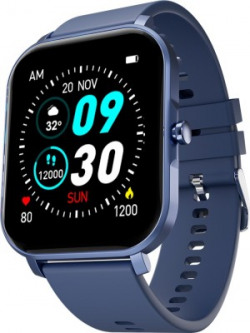 Fire-Boltt Epic with1.69" 2.5D Curved Glass,SPO2, Heart Rate tracking, Touchscreen Smartwatch(Blue Strap, Free Size)