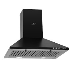 V-Guard M10 Pro Chimney for Kitchen/Electric Chimney/High Suction Power of 900 m3/h/Push-Button Controls/Black Powder-Coated Baffle Filter/Low Noise/Keep Your Kitchen Clean and Smoke-Free