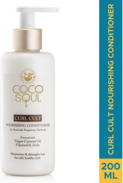 Coco Soul Curl Cult Conditioner with Flaxseed & Amla - By Makers of Parachute Advansed(200 ml)