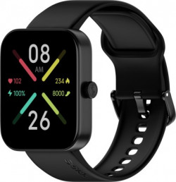 Noise ColorFit Caliber 2 with 1.83'' Display, Upto 12 Day Battery, 60 Sports Mode Smartwatch(Black Strap, Regular)