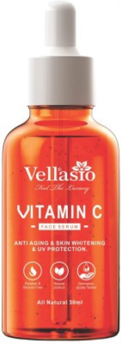 vellasio Vitamin C Face Serum - Skin Brightening Serum , Anti-Aging, Skin Repair(30 ml)