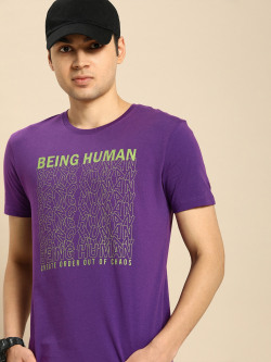 Flat 70% - 75% Off On Being Human Men Tshirt