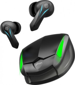 PTron pTron Basspods Flare - TWS Bluetooth Headset(Black, In the Ear)