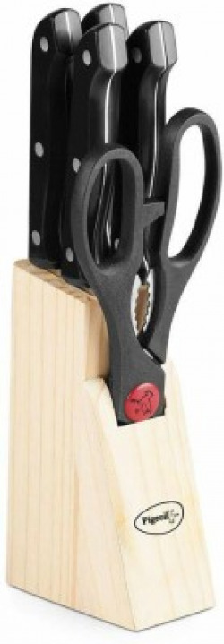 Pigeon 6 Pc Stainless Steel Knife Set Shears 6 piece Kitchen Tool Set