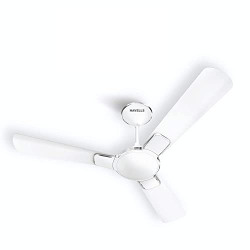 Havells Enticer 1200mm 2 Star Energy Saving Ceiling Fan (Matt White Chrome, Pack of 1)
