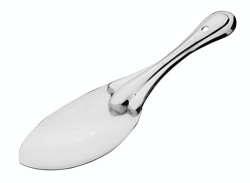 SignoraWare Kitchen Tools SS(Food Grade) Heavy Gauge(1.2 MM) Elite Rice Server/Rice Spoon/Serving Spoon No.1 for Seving/Cooking All Types of Rice/Kheer/Pudding/Subzi/Biryani (Size 22.5cm)