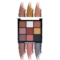Miss Rose 9 Colors Matte and Shimmer Eyeshadow