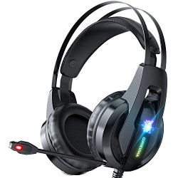 Gaming Headphones Onikuma K16 RGB Gaming Headset with M December