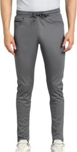 Deepesh Regular Fit Men Grey Trousers