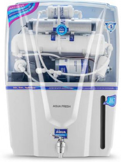 Aqua Fresh Omega Audy+Ro+Uv+Uf+Tds+mineral 12 L RO + UV + UF + TDS Water Purifier with Prefilter (White)