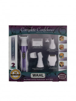 WAHL Women Complete Confidence Cordless Grooming Kit 05604-324 - White & Purple