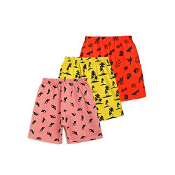 Homegrown Boys Cotton Shorts Combo