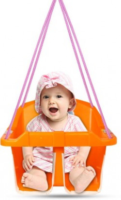 VARAA G Plastic Small Swing(Orange, Pre-assembled)