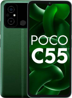 POCO C55 (Forest Green, 128 GB) (6 GB RAM)