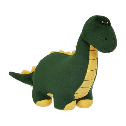 Amazon Brand - Jam & Honey Dinosaur, Cute, Plush/Soft Toy, Suitable for Boys, Girls and Kids, Super-Soft, Safe, 34 cm (Green & Yellow)