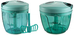Pigeon Chopper With 3 Blades, Green
