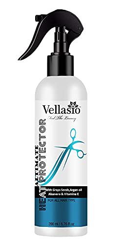 Vellasio Altimate Premium Pro Styling Heat Protection Spray for Hair Straightener Hair Spray No Sulphate No Parabean