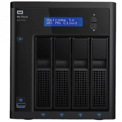 Western Digital My Cloud 24 TB USB 3.0 Network Attached Storage (JBOD Easy Set Up, WDBWZE0240KBK-BESN, Black)