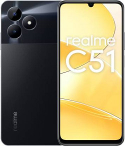 realme C51 (Carbon Black, 64 GB) (4 GB RAM)