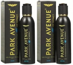 PARK AVENUE ICON Deodorant Spray  -  For Men(130 ml, Pack of 2)