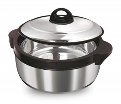 ASIAN Shining Star Stainless Steel Casserole 2500 ml, silver, standard