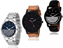 LORENZ Set of 3 Men's Watches | Watches for Boys | MK-465361A