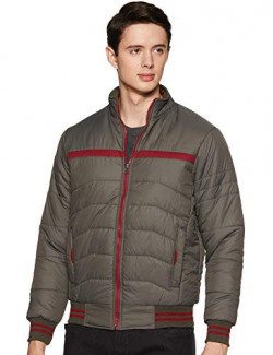 Cazibe Regular Men's Jacket (1282BT_Charcoal_XL)