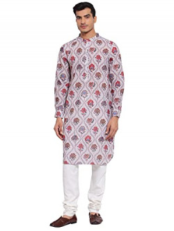  Men Thread Work Kurta Starts at Rs.299