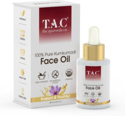 TAC - The Ayurveda Co. 100% Pure Kumkumadi Tailam Face Oil For Glowing Skin, Reduces Pigmentation(20 ml)