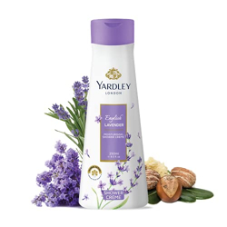 Yardley London English Lavender Moisturising Shower Crme With Natural Floral Essence| Daily Bath Shower Gel For Women| Infused With Floral Actives & Shea Butter| 250ml