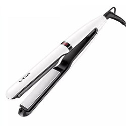 VGR V-512 2.5 CM Wide Flat Iron Professional Hair Straightener with Ceramic coated plate & Uniform heat technology Straightens All Hair Types 140C to 220C Adjustable Temp 360 swivel cord
