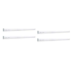 Philips Slimline Advance 25-Watt 2500-lumen Metal Batten Tubelight (Pack of 4) (Warm White) (Study Room Specialist)