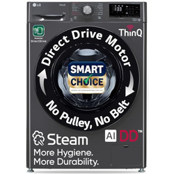 LG 9 KG, 5 STAR, AI DIRECT DRIVE TECHNOLOGY, STEAM, 6 MOTION DD & WI-F