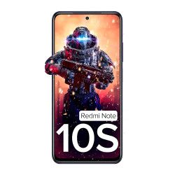 Redmi Note 10S (Frost White, 8GB RAM,128 GB Storage) - Super Amoled Di