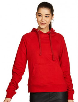 honeysuckle by Cotton Colors Women's Cotton Crew Neck Sweater (PHPAK34030006_Red_L)