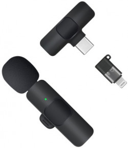 WRADER Professional Grade K8 Microphone for Type C Mobiles and iPhone Youtube Wireless Microphone