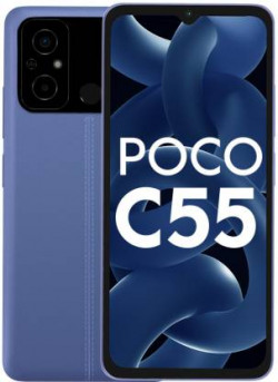 POCO C55 (Cool Blue, 128 GB)  (6 GB RAM)