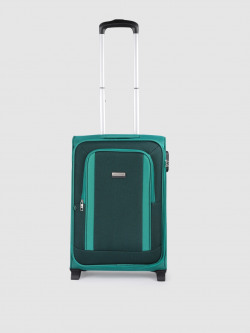 Aristocrat Unisex Turquoise Blue Solid TRIUMPH 55 Cabin Trolley Suitcase Starts From 1299