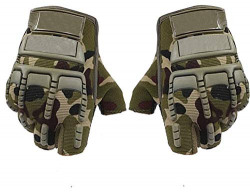Adroitz Half Bike Racing Gloves,Sports, Hiking, Cycling, Travelling, Camping, Outdoor, Motorcycle Riding Fingerless Half Finger Work Outdoor Gloves