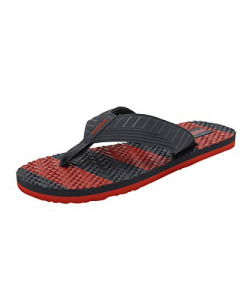 Puma unisex-adult Freddy Asphalt-Pureed Pumpkin Flip Flop - 3 UK (38029602) Starts From 239