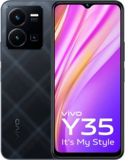 vivo Y35 (Agate Black, 128 GB)  (8 GB RAM)